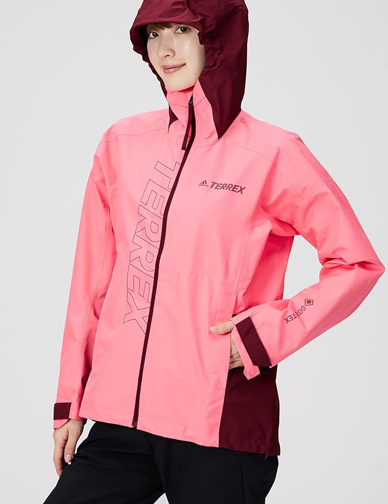 adidas レディースレインウェア Lサイズ アディダス（adidas）（レディース）ゴルフウェア レインウェア
